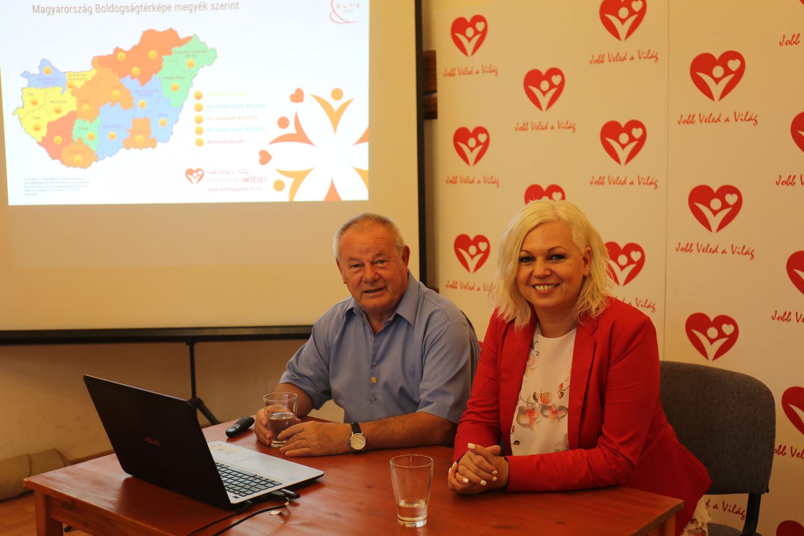 Magyarország boldogságtérképe