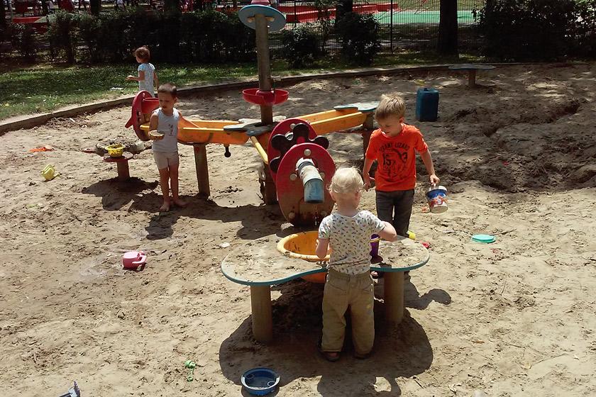 Bikás (Kalózos) játszótér – Újbuda, Tétényi út