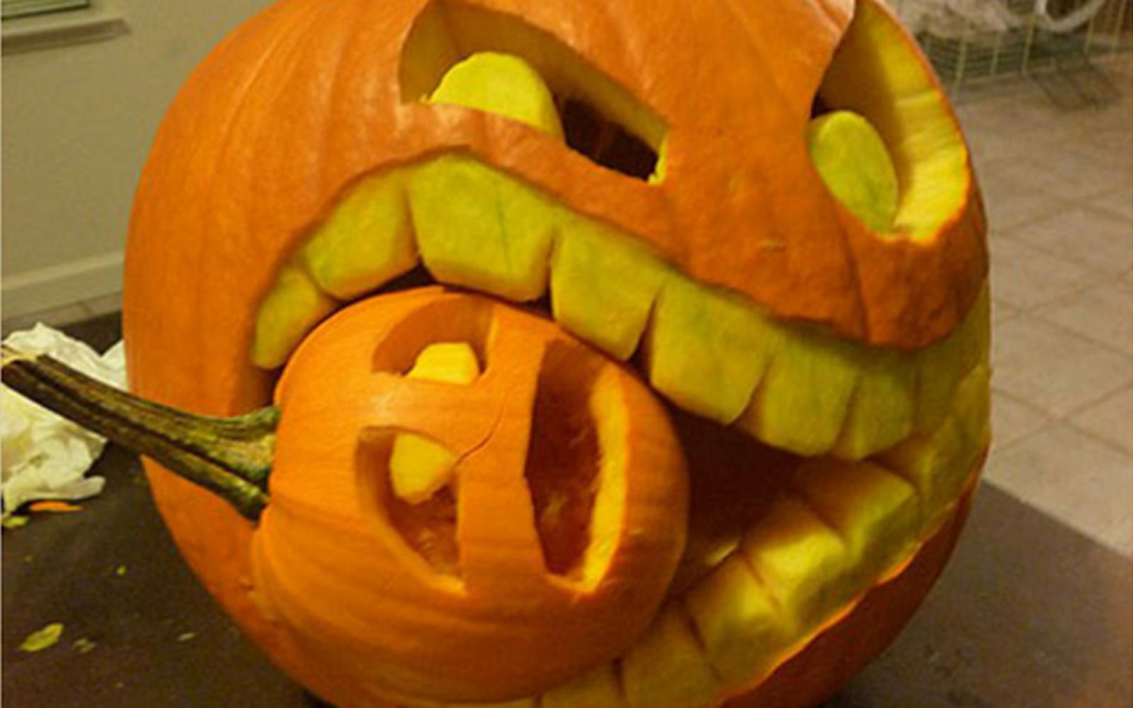 Halloween tök minták: 20 tök szuper ötlet Halloween tök faragásához! 