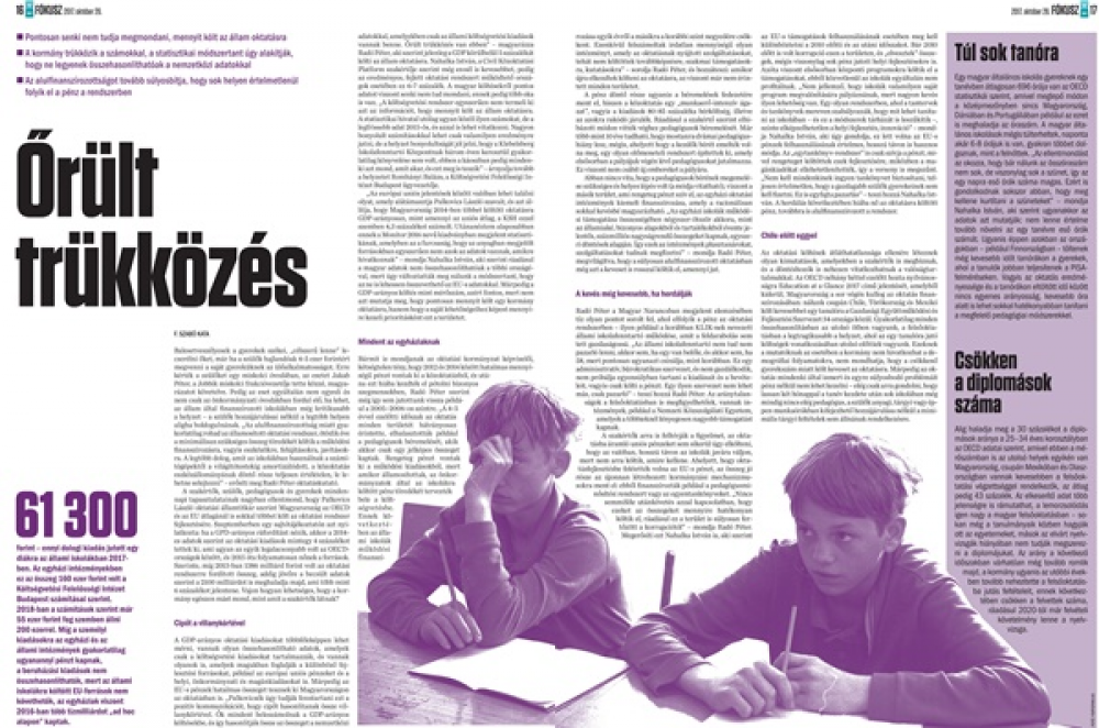 Alig költenek az oktatásra – Az állami intézmények vegetálnak, az egyháziak kaszálnak