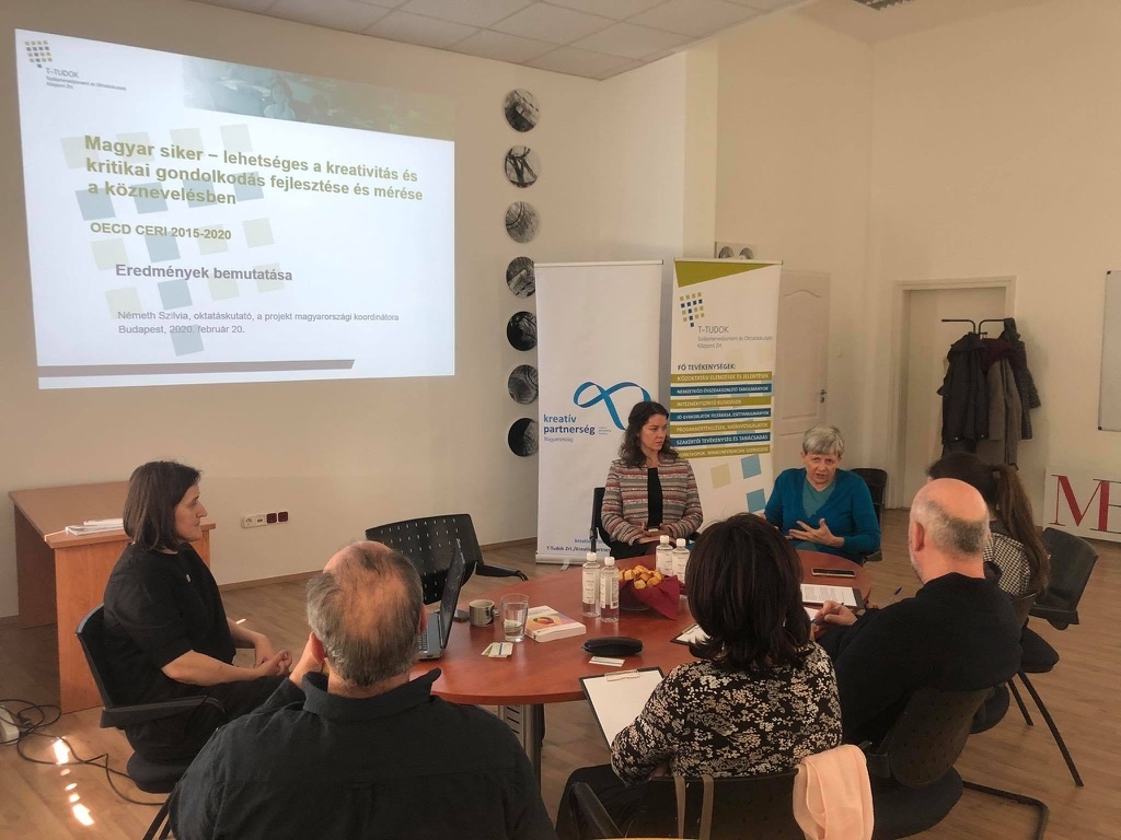 Magyarországi siker az OECD CERI kreatív programjában